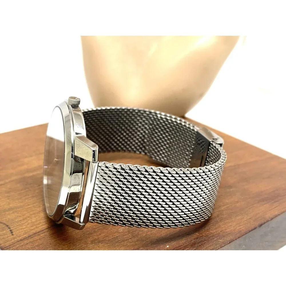 Movado Men's Watch 3600599 Bold Swiss Quartz Gray Dial Gunmetal Steel Band 42mm